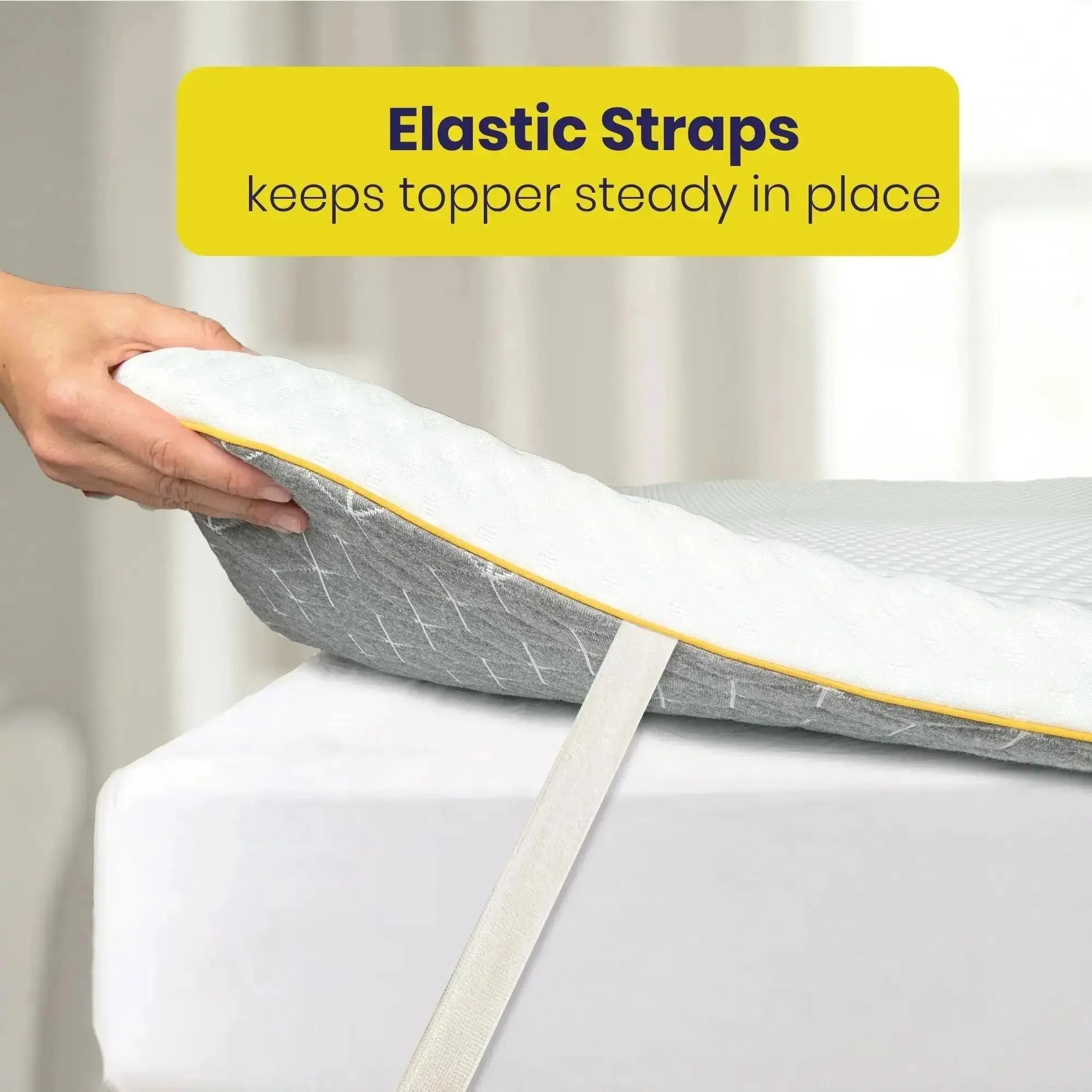 Brightr® Aurora 2 in 1 Memory Foam mattress topper - Image 12