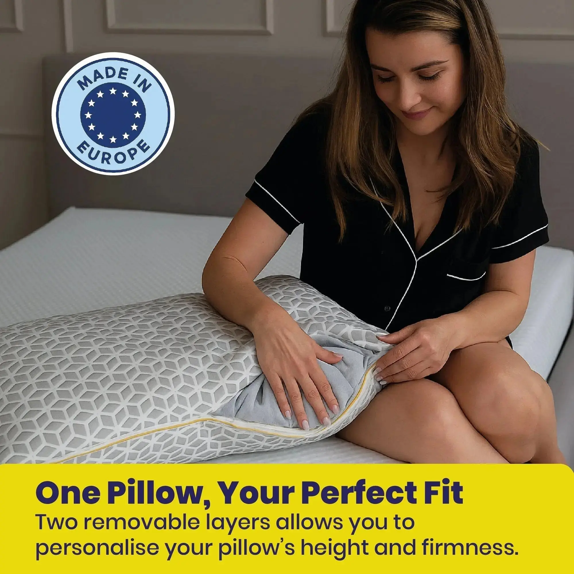 Brightr® Luna Adjustable Memory Foam pillow - Image 9