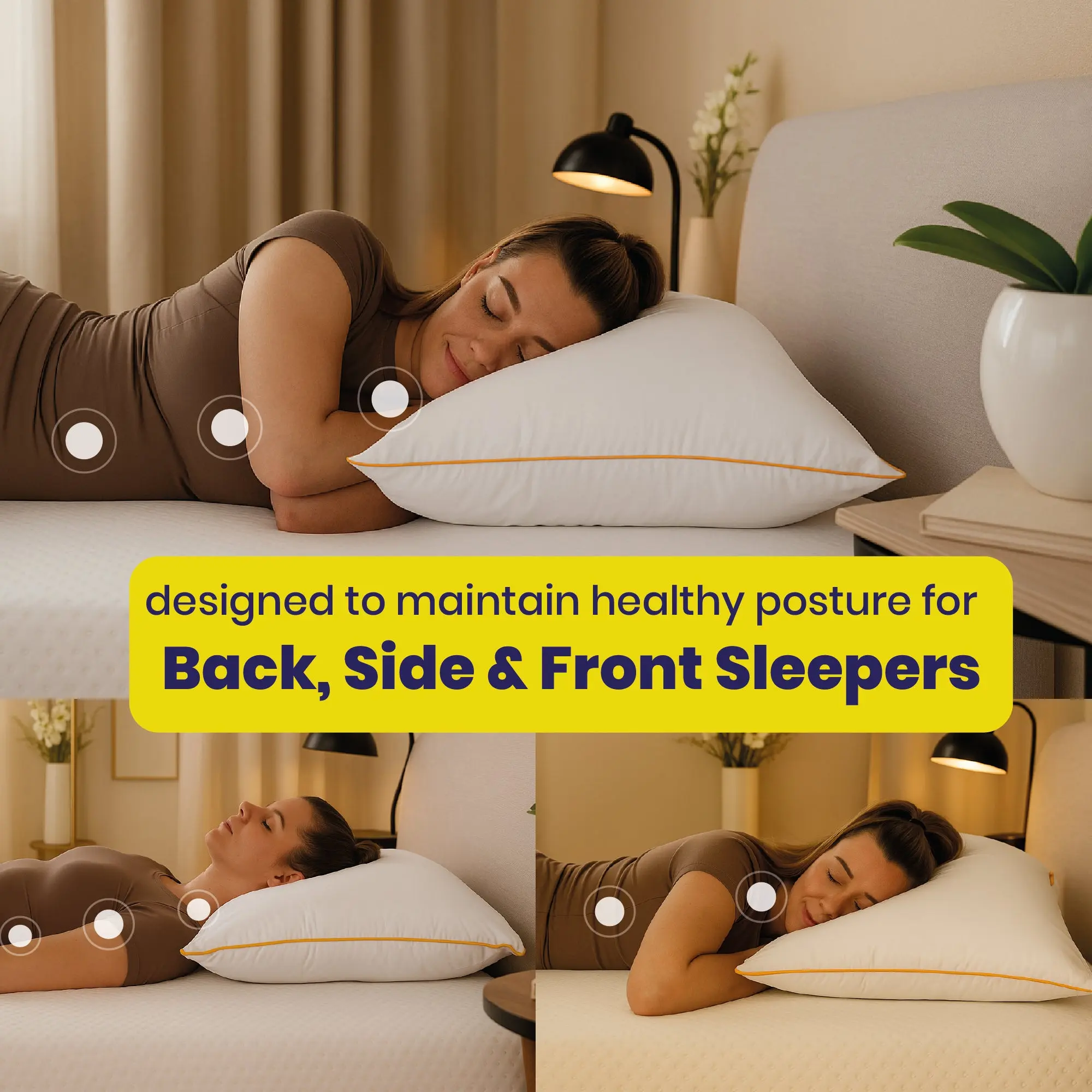 Brightr® Nox Vegan Down Alternative pillow - Image 7