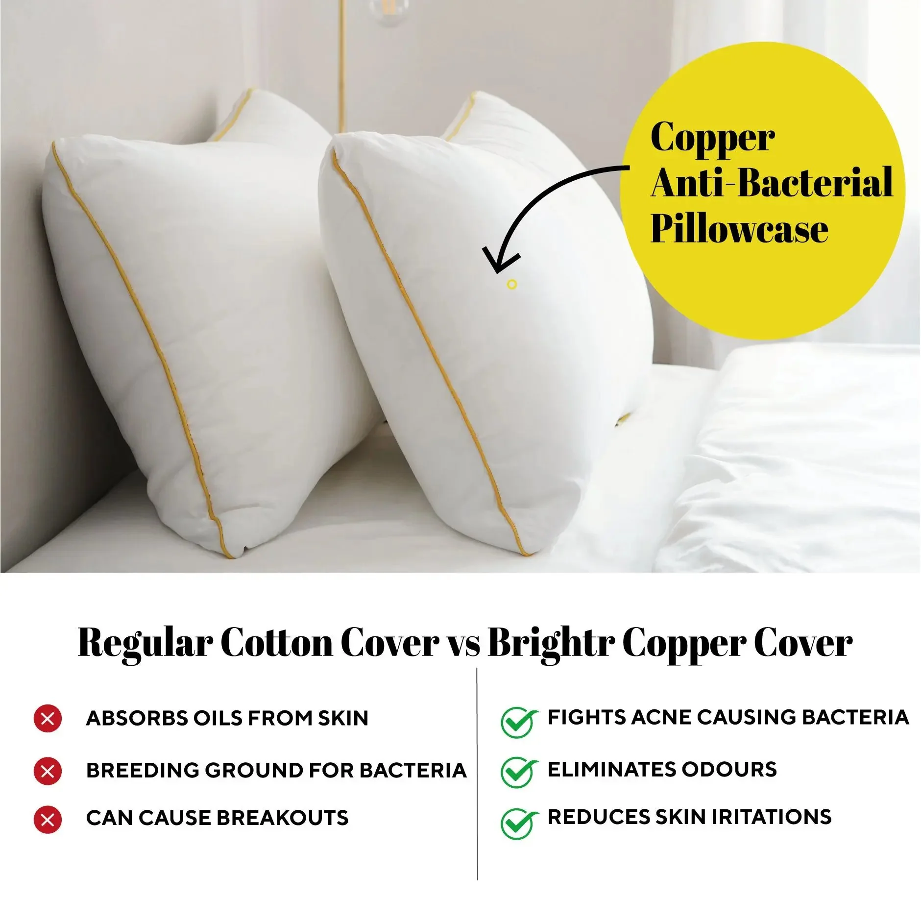 Brightr® Sleep Nox Adjustable pillow double pack - Image 12