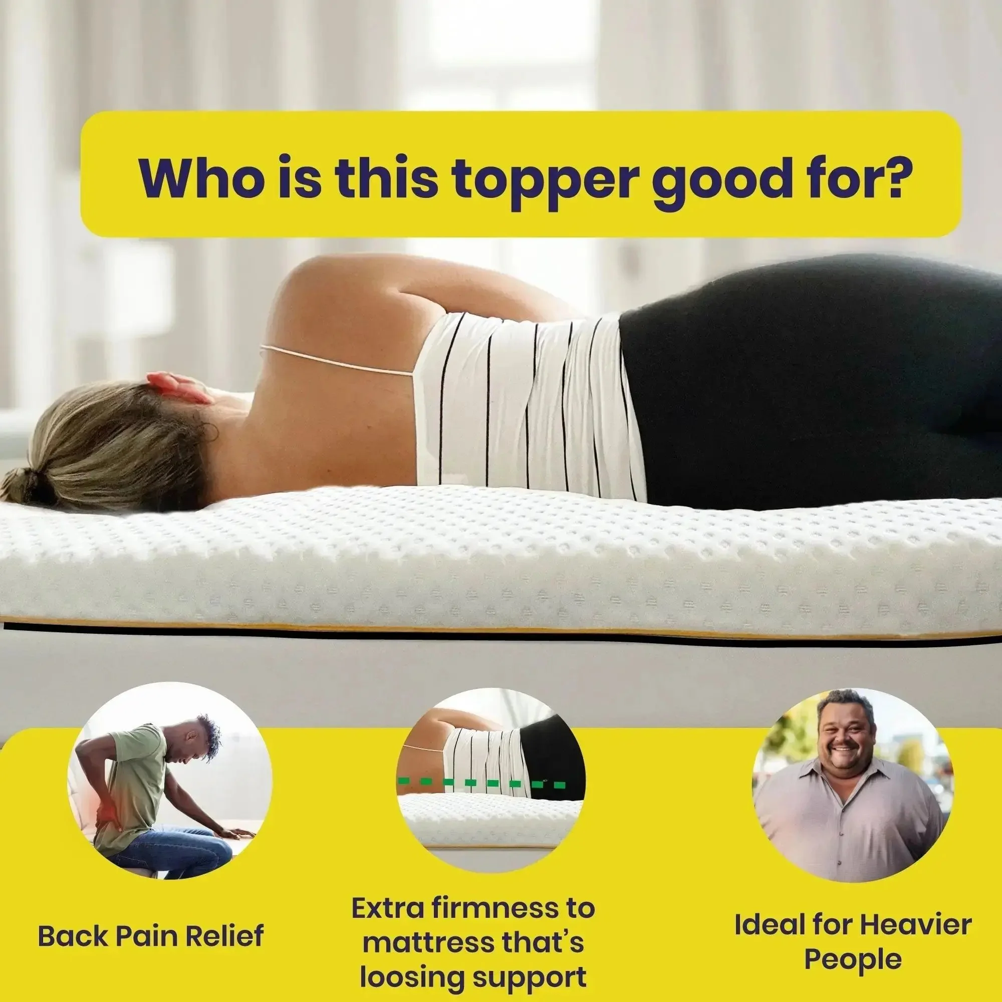 Brightr®  Titan 2 in 1 Mattress Topper - Image 6