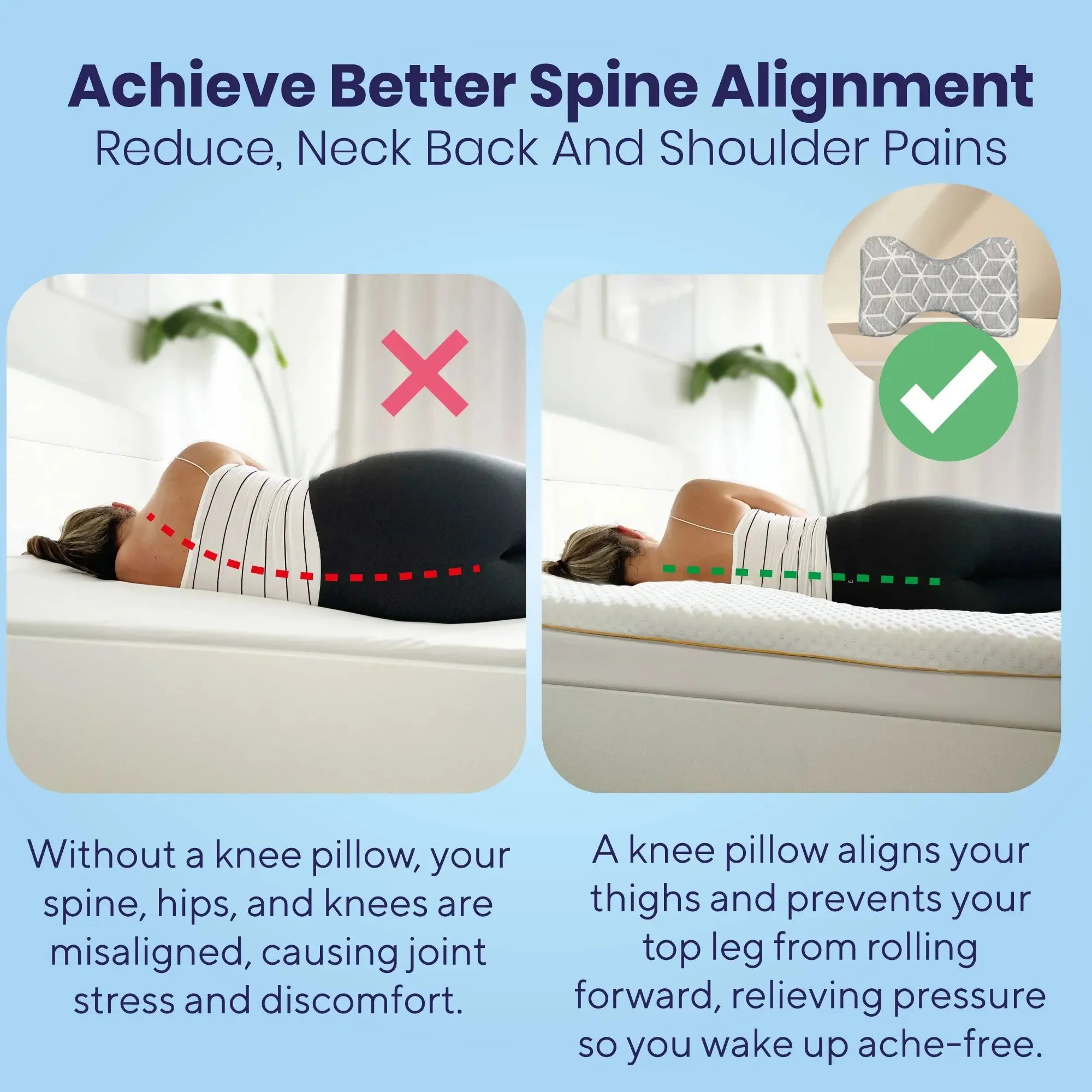 Brightr® Knee Support Pillow- Refurbished - Image 7